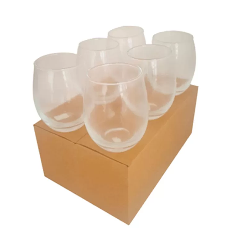 Vaso para Whiskey Ovalado en Vidrio