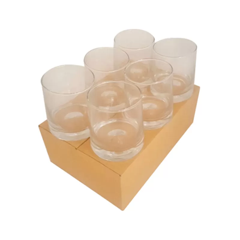 Vaso para Whiskey Redondo en Vidrio