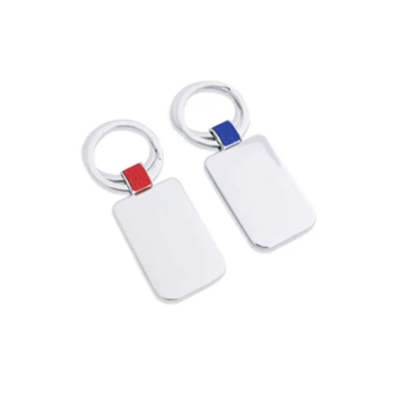 Llavero metálico doble argolla